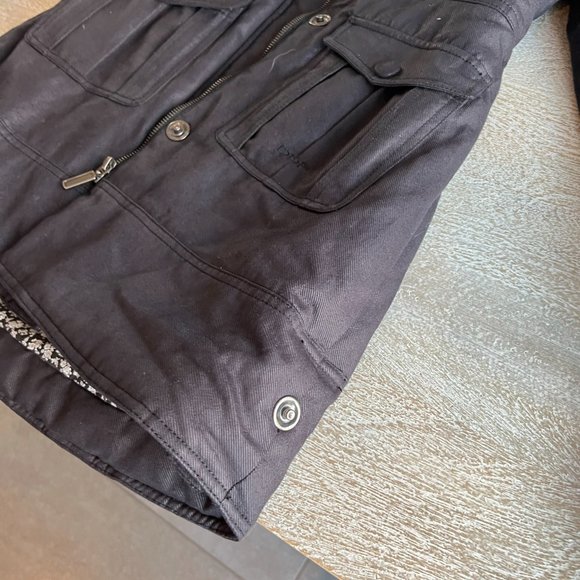 Long winter coat Mademoiselle DDP for girl, Size 12 midnight blue - Picture 7 of 12